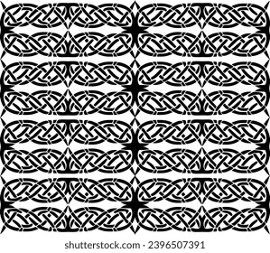 Wikinger und Kelten - Symbolik und nordische Knoten - Hintergrundstruktur