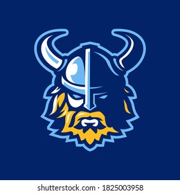 Vikings Head for E-Sport Team Logo