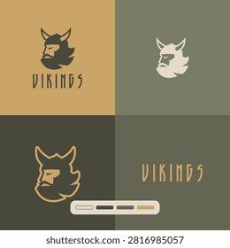 Vikings Logo Deisgn And Vector