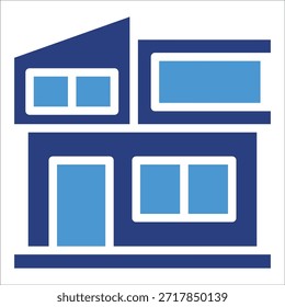 Villa Icon Element für Design