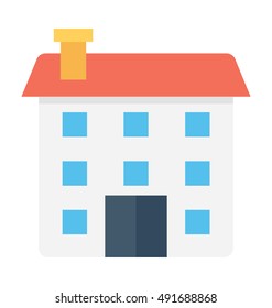 Villa Vector Icon