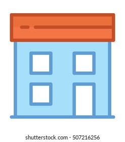 Villa Vector Icon 