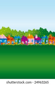 Village background