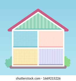 Doll House Cliparts, Stock Vector and Royalty Free Doll House Illustrations