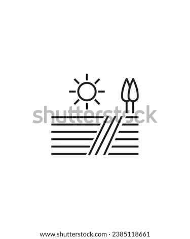 village icon, vector best line icon.