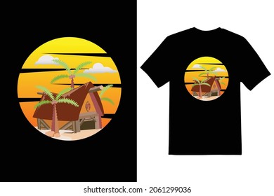 village lover vector t shirt design 