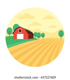 Village Vector Icon