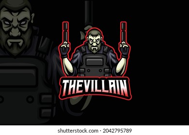 The Villain- Esport Logo Template