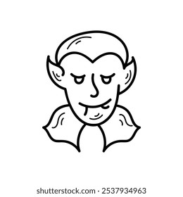 Ícone Vimpair islote branco fundo vetor ilustração de estoque