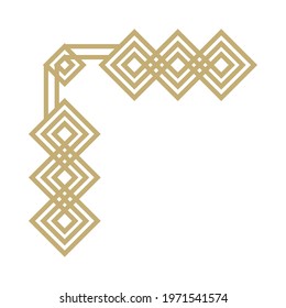 vinatage elegant border on background