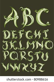 vine alphabet