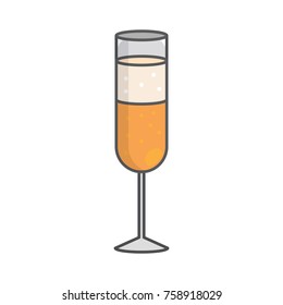 vine glass icon
