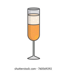 vine glass icon