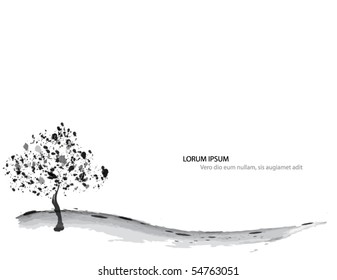 vine vector background
