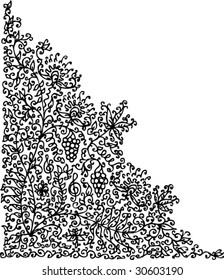 Vine vignette LXXVII. Eau-forte illustration.