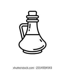 Vinegar-Symbol in der Vektorgrafik. Illustration