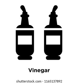 Vinegar icon vector isolated on white background, Vinegar transparent sign , food and fruit symbols