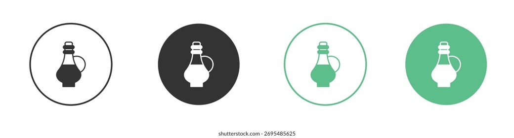 Pictograma de Vector de icono de vinagre para Elementos de interfaz ui ux