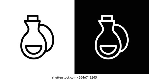 Vinegar icon vector simple element illustration editable