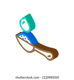 vinegar and soda isometric icon vector. vinegar and soda sign. isolated symbol illustration