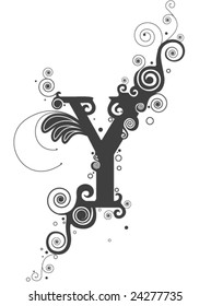 Vines Font - Vector