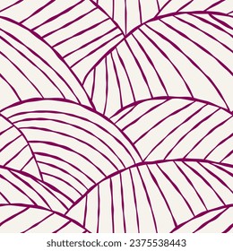 Vineyard field vector seamless texture. Agriculture abstract wallpaper pattern with waved stripes. Wine bottle packaging and Menu design.