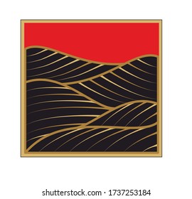 vineyard vector illustration rural landscape