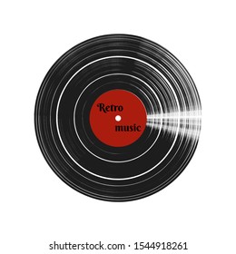 Vinil record, Vector isolated illustration