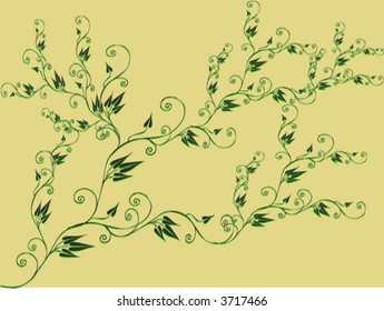 vining background vector illustrated graphics