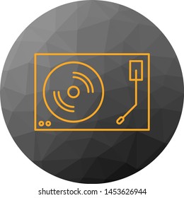 Vinly player icon for your projec
  
