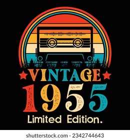 Vintage 1955 Limited Edition Cassette Tape