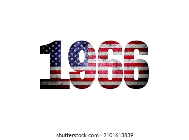 vintage 1966 united state flag 