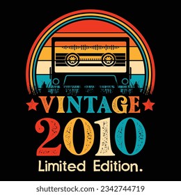 Vintage 2010 Limited Edition Cassette Tape
