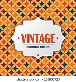 Vintage abstract background