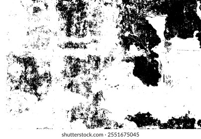 Vintage abstract background with rough paint and dirty paper texture. Grungy, distressed frame with scratches, cracks, and ink strokes.