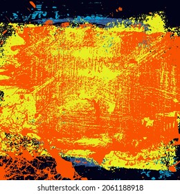 Vintage Resumen Fondo Textura Grunge Colorido Estilo Moderno Splatch