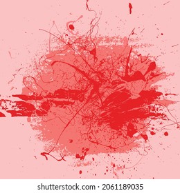 Vintage Abstract Background Texture Grunge Colorful Modern Style Splatter Scratch