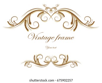 Vintage abstract background - vector illustration