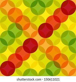 Vintage Abstract Circle Pattern. High quality vector illustration. Eps10.