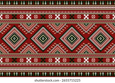 Vintage abstrato colorido padrão étnico. Estilo asteca tribal sem emenda fundo. Padrão geométrico tradicional de bordados. Design para roupas, tecido, arte, papel de parede, têxtil, embalagem.