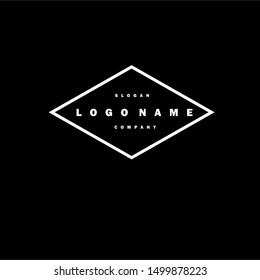Vintage abstract or emblem logo designs vector