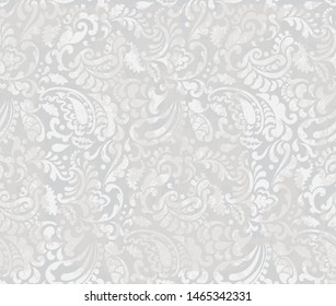 Vintage abstract floral pattern Vector. Retro style texture decor
