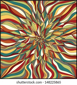Vintage  abstract flower background. Seamless pattern. Vector eps10 repeating texture.
