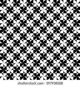 Vintage abstract geometric background. Vector seamless pattern.