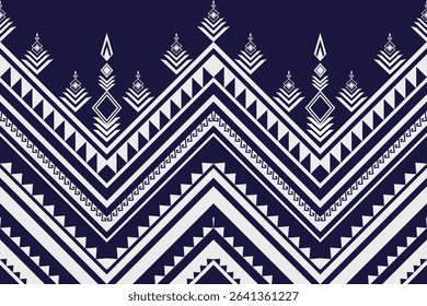 Vintage abstract geometric ethnic pattern. Native fabric home decoration traditional embroidery pattern seamless background. Design for fabric, art, wallpaper, textile, wrapping, silk