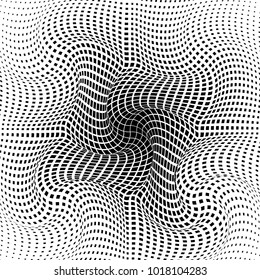 Vintage Abstract Halftone Backgrounds. Vector Illustration