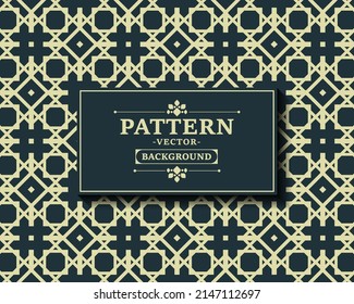 vintage abstract line pattern design