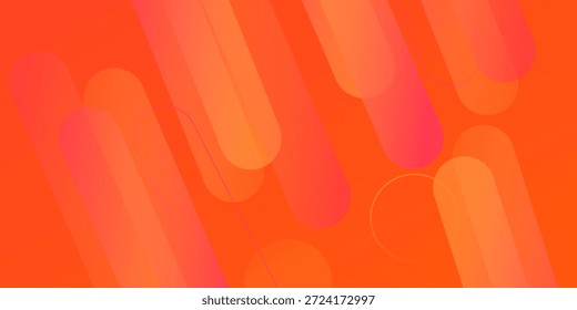 Antiguas abstracto naranja gradiente Anuncio de fondo Formas dinámicas textura luz diseño moderno gráfico