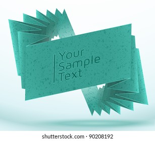 vintage abstract paper template