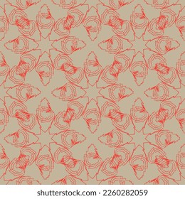 Vintage abstract pattern of seamless design. Suit for wallpaper and fabric print.